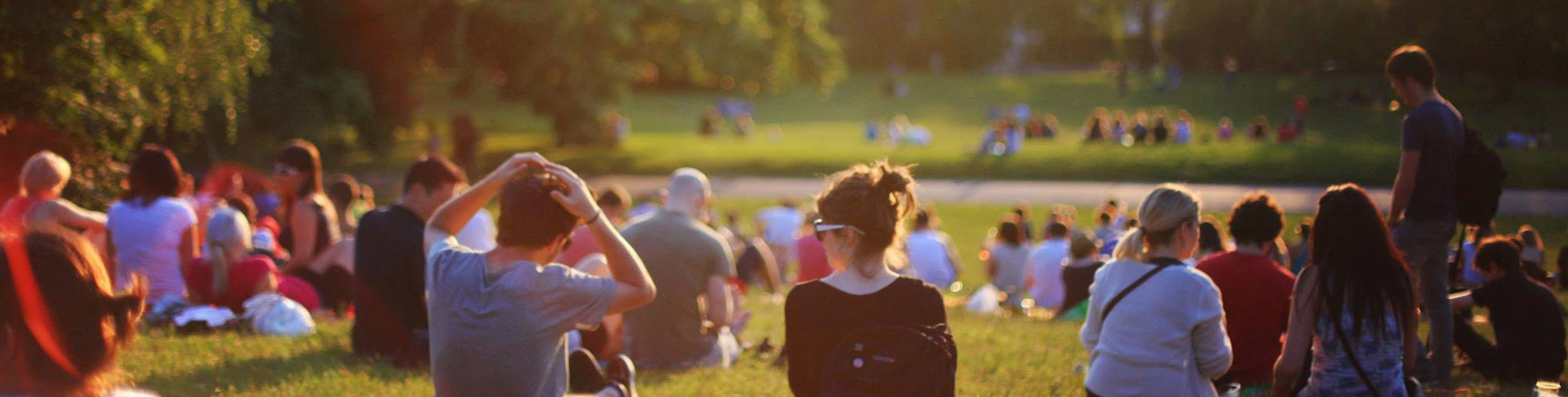 Photo of people in a Toronto park