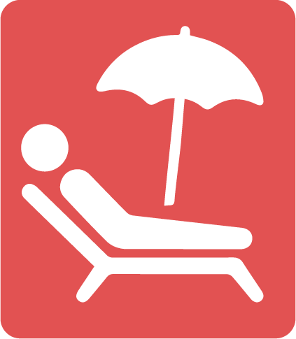 A pictogram of recreation